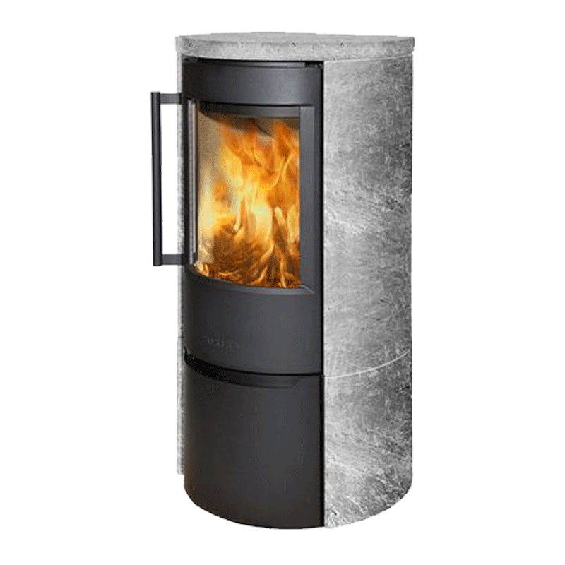 Wiking Ofen Luma 4 mit Specksteinverkleidung