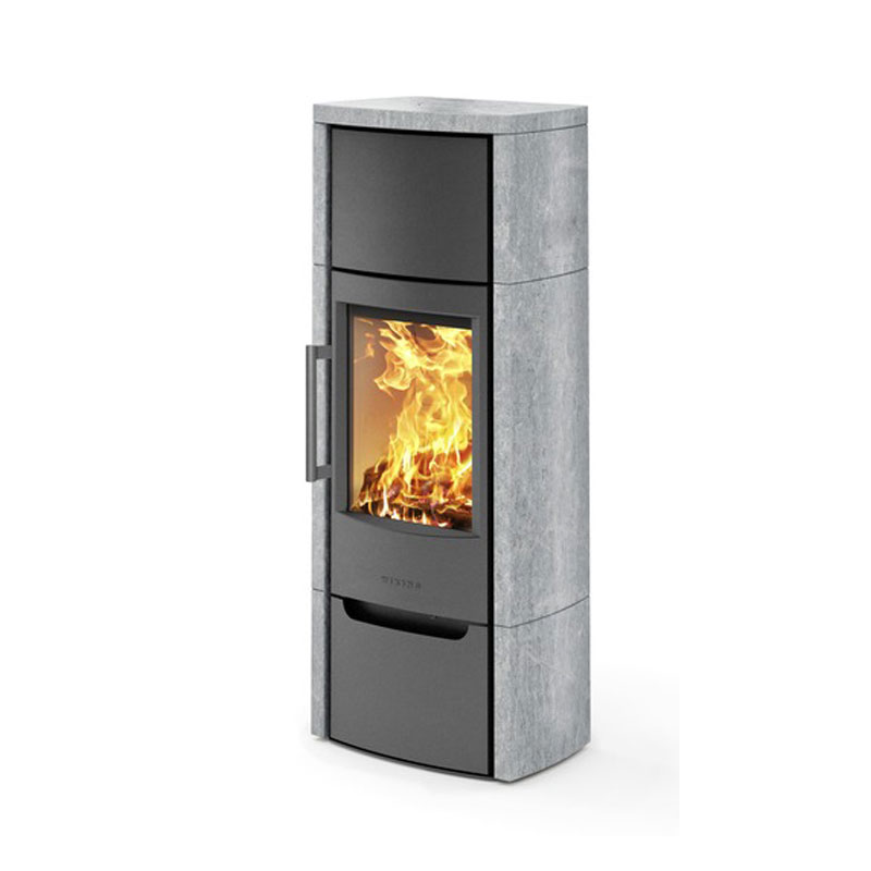 Wiking Ofen Miro 6 mit Specksteinverkleidung