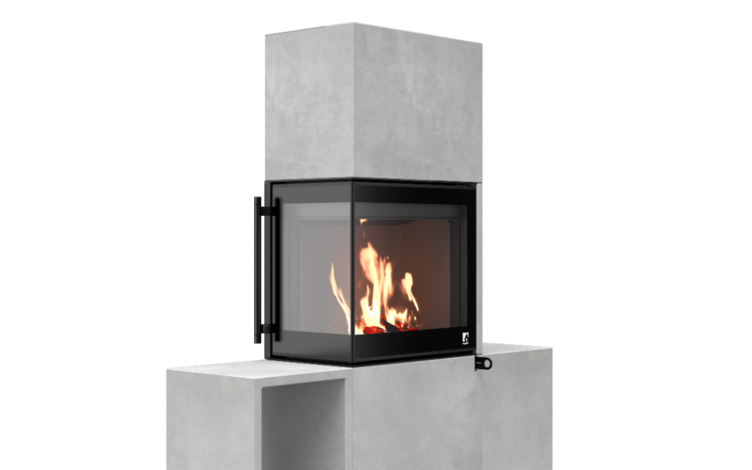 Kaminofen Drooff Beton-Regalsystem kjub – Set 2