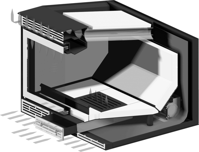 Spartherm Kaminkassette Rrisma