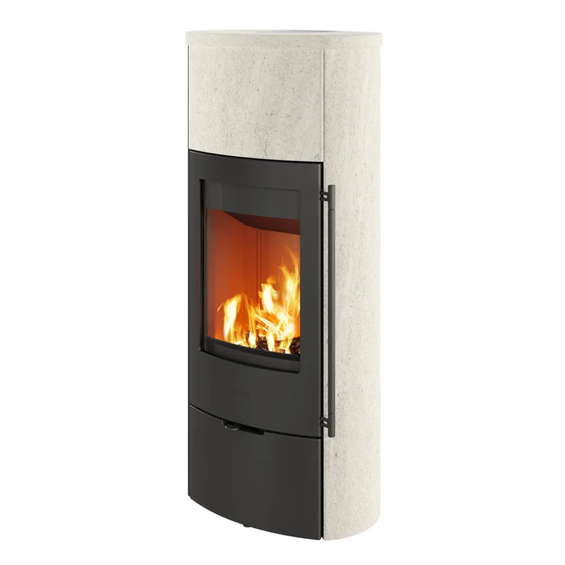 Kaminofen Lotus Jubilee 25M ecoLine Limestone