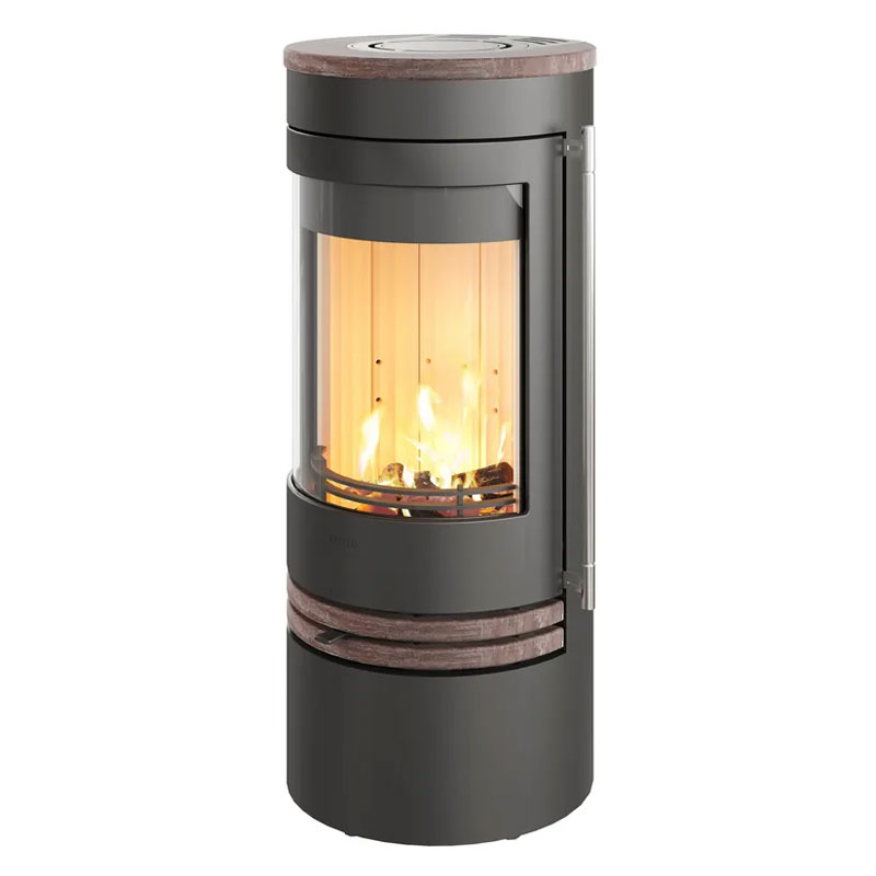 Kaminofen Lotus Orbis 1 ecoLine Coffee Stone