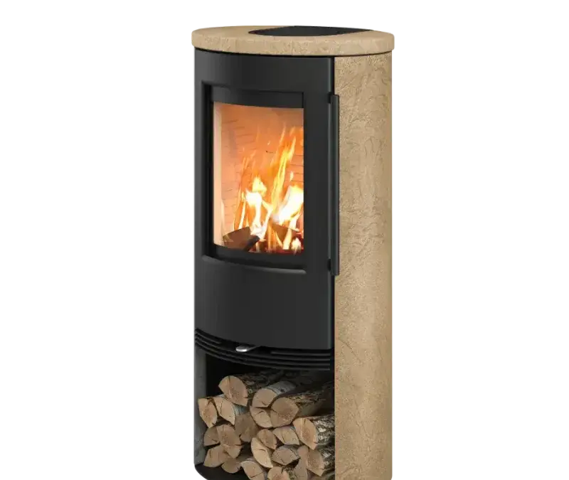 Kaminofen TermaTech TT21RS-CM Mocca, TermaStone