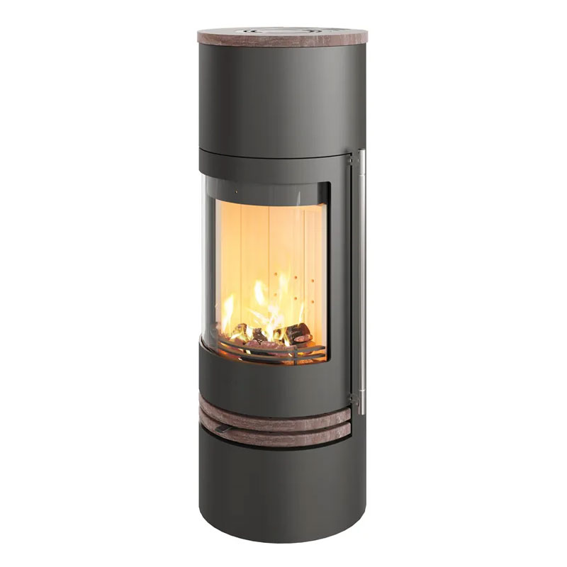 Kaminofen Lotus Orbis 2 ecoLine Coffee Stone