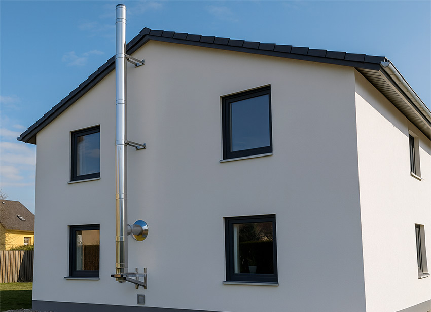 Welcher Edelstahl eignet sich für den Schornstein?