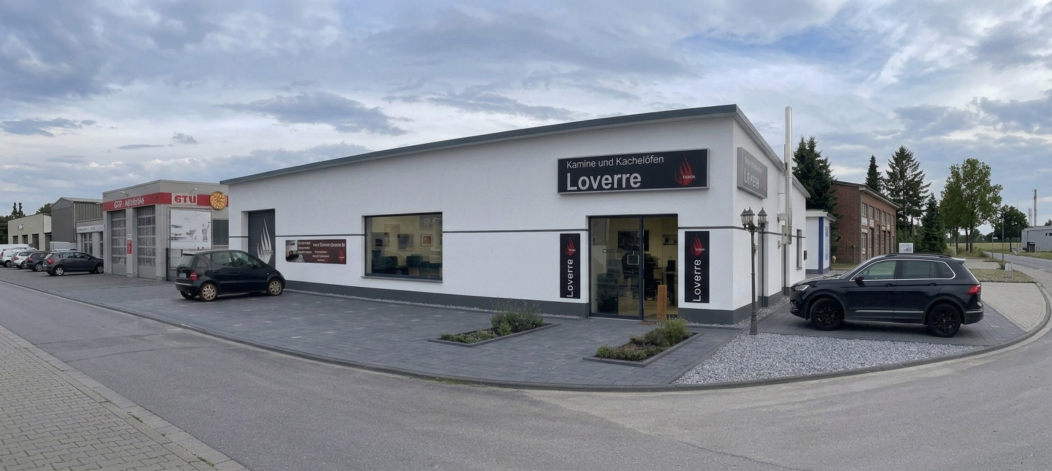 Ofentraum Loverre Kaminausstellung in Dülmen von außen