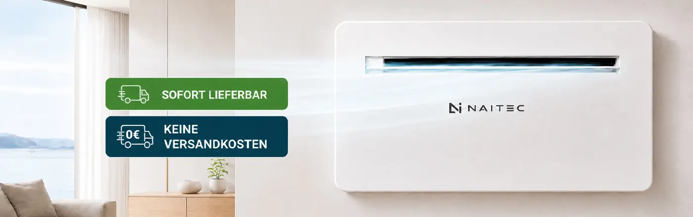 Naitec Monoblock Klimaanlage ohne Außengerät